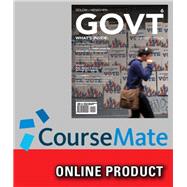 CourseMate (with American Government NewsWatch) for Sidlow's GOVT, 6th Edition, [Instant Access], 1 term (6 months)