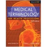 BOOK ONLY-Medical Terminology for Health Professions