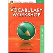 Vocabulary Workshop ©2013 Teacher's Edition Level A, Grade 6