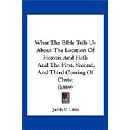 What the Bible Tells Us about the Location of Heaven and Hell : And the First, Second, and Third Coming of Christ (1889)