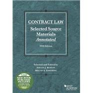 Burton and Eisenberg's Contract Law: Selected Source Materials Annotated, 2018 Edition