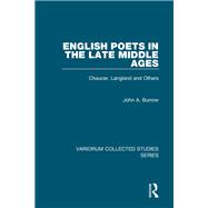 English Poets in the Late Middle Ages: Chaucer, Langland and Others