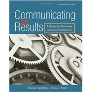 Communicating for Results A Guide for Business and the Professions
