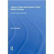Literary Circles and Gender in Early Modern Europe: A Cross-Cultural Approach