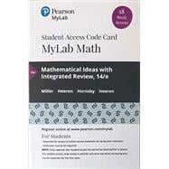 MyLab Math with Pearson eText -- 18 Week Standalone Access Card -- for Mathematical Ideas