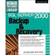 SQL Server 2000 Backup and Recovery