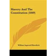 Slavery and the Constitution