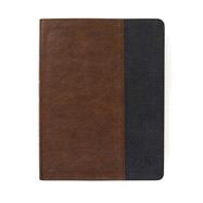 CSB Men of Character Bible, Brown/Black LeatherTouch, Indexed
