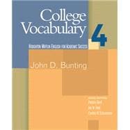 College Vocabulary 4 English for Academic Success
