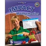 Math Connects, Grade 5, IMPACT Mathematics, Student Edition