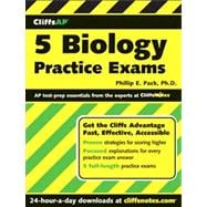 CliffsAP 5 Biology Practice Exams