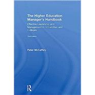 The Higher Education Manager's Handbook