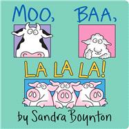 Moo, Baa, La La La! Oversized Lap Board Book