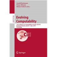 Evolving Computability