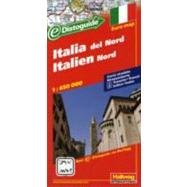 Hallwag Italy North Road Map