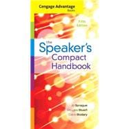 Cengage Advantage Books The Speaker's Compact Handbook, Spiral bound Version