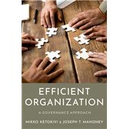 Efficient Organization A Governance Approach book cover, ISBN 9780197610282