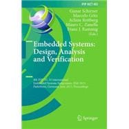Embedded Systems: Design, Analysis and Verification: 4th Ifip Tc 10 International Embedded Systems Symposium, Iess 2013