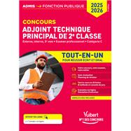 Concours Adjoint technique principal de 2e classe - Catégorie C - Tout-en-un - Annales 2024 incluses