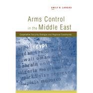 Arms Control in the Middle East Cooperative Security Dialogue, and Regional Constraints