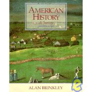 American History Vol. 1 : A Survey