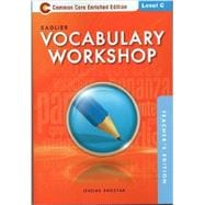 Vocabulary Workshop ©2013 Teacher's Edition Level C, Grade 8