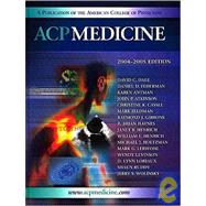 ACP Medicine: A Publication of the American College of Physicians 2004-2005 (2-Volume Set)