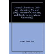 CHM 145 Laboratory Manual