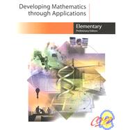 Developing Mathematics Through Applications: Elementary Prelimary Edition