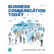 Business Communication Today 15th Edition VitalSource eBook