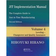 JIT Implementation Manual -- The Complete Guide to Just-In-Time Manufacturing