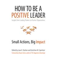 How to Be a Positive Leader, 1st Edition