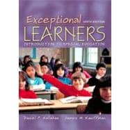 Exceptional Learners : Introduction to Special Education