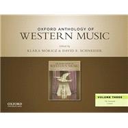 Streaming Audio Access Card for the Oxford Anthology of Western Music, vol. 3