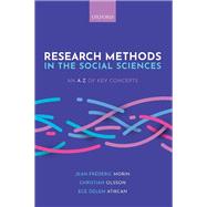 Research Methods in the Social Sciences: An A-Z of key concepts