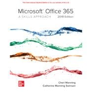 ISE eBook Microsoft Office 365: A Skills Approach, 2019 Edition