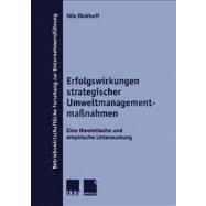 Erfolgswirkungen Strategischer Umweltmanagementmassnahmen