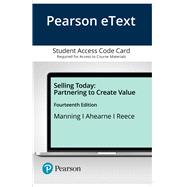 Pearson eText Selling Today: Partnering to Create Value -- Access Card