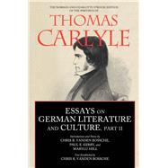 Essays on German Literature and Culture, Part II