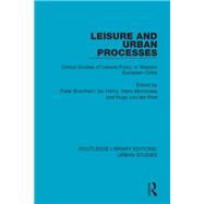 Leisure and Urban Processes