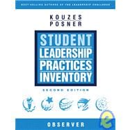 The Student Leadership Practices Inventory (LPI), Observer Instrument, (2 Page Insert),9780787980306