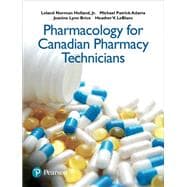 Pharmacology for Canadian Pharmacy Technicians,