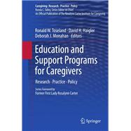 Education and Support Programs for Caregivers