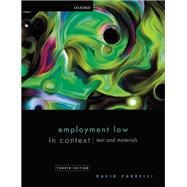 Employment Law in Context
