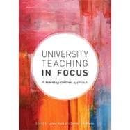 University Teaching in Focus A Learning-Centred Approach