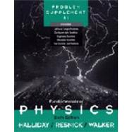 Fundamentals of Physics, 6th Edition, Problem Supplement No. 1, 6th Edition