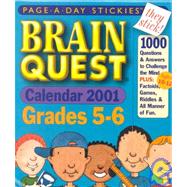 Brain Quest 2001 Calendar: Grades 5-6