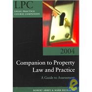 Companion to Property Law and Practice