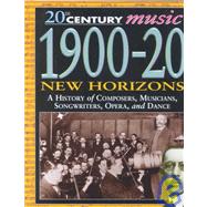 1900-20 New Horizons: New Horizons