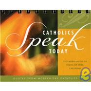 Catholics Speak Today: Perpetual Daily Standup Desk Calendar